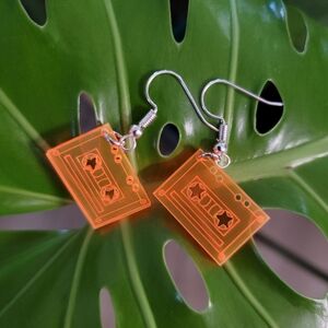 Cassette tape Earrings